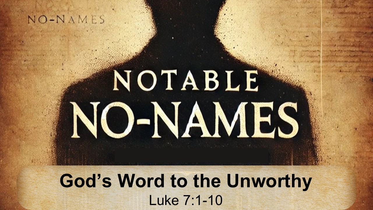 God's Word to the Unworthy