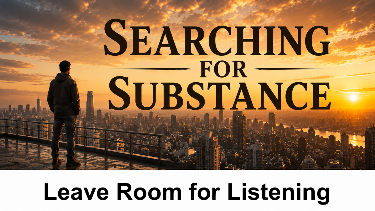 Leave Room for Listening