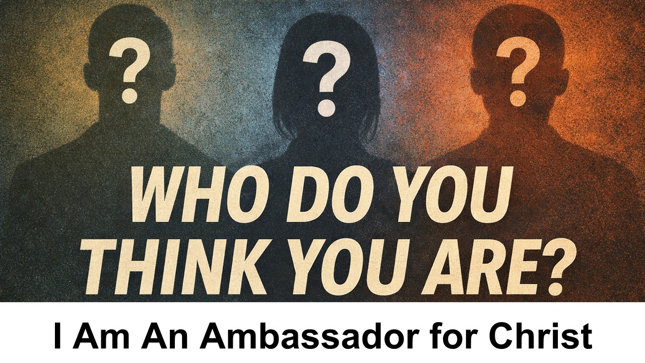 I Am an Ambassador for Christ
